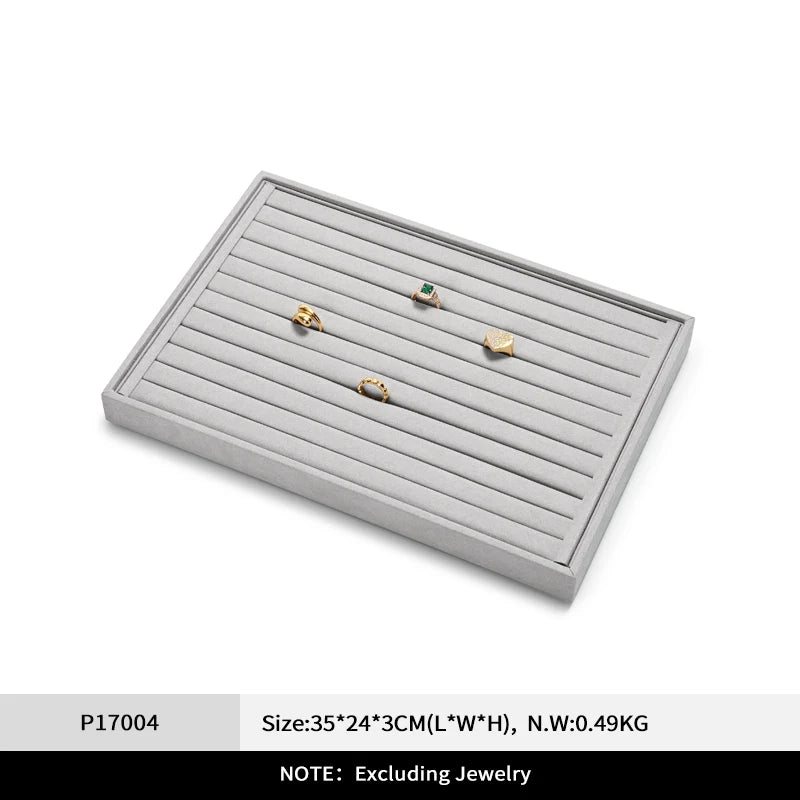 Stackable Jewellery Organiser Tray – Storage for Rings, Necklaces & Bracelets