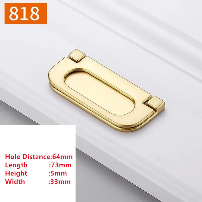 Pearl Gold Aluminium Cabinet Handle – Modern Bar Pull | Kitchen & Furniture